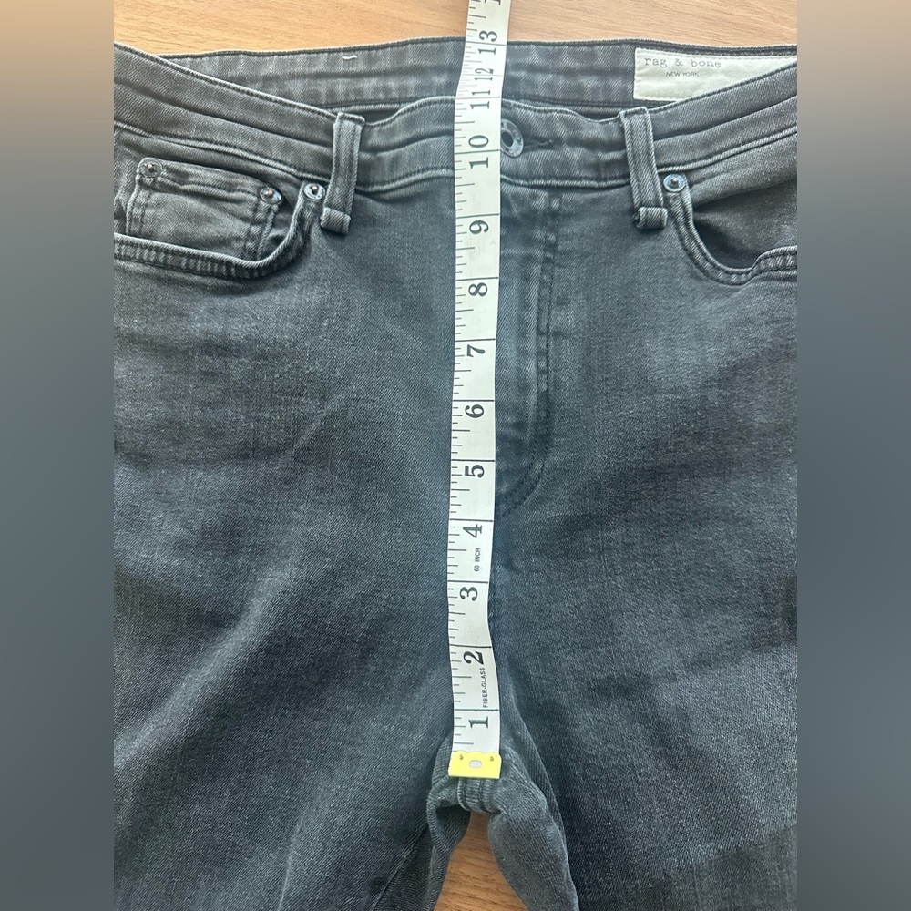 Rag & Bone Nina High-Rise Skinny Jeans – Carlton Black – Size 29 – EUC - Picture 5 of 11